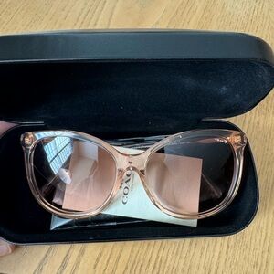 Coach Women's Rose-Tinted Sunglasses